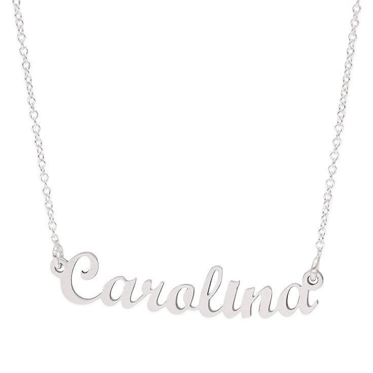 Collar Nombre - Colección Silver
