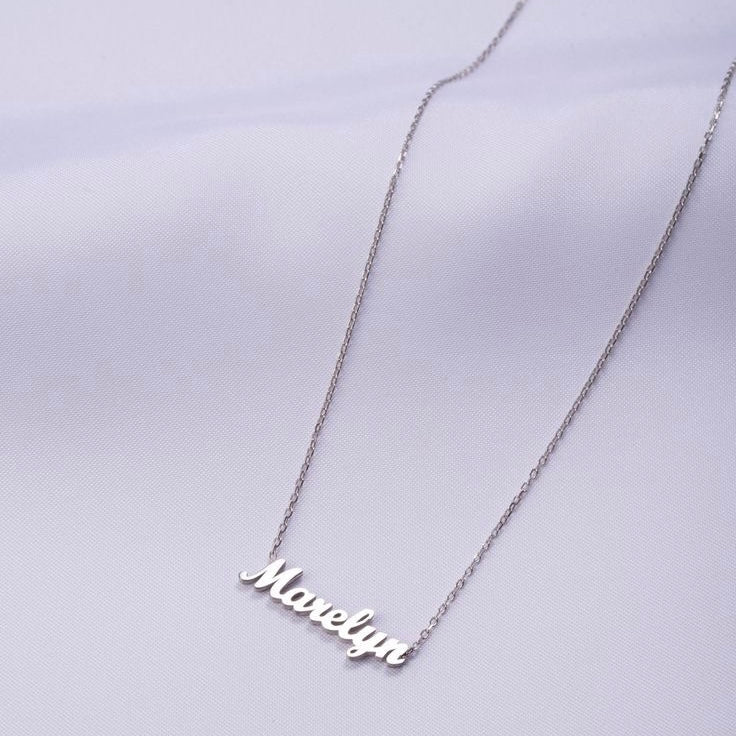 Collar Nombre - Colección Silver