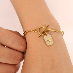 Pulsera Placa Destello