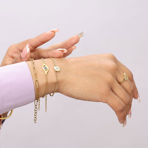 Pulsera Clip Textura