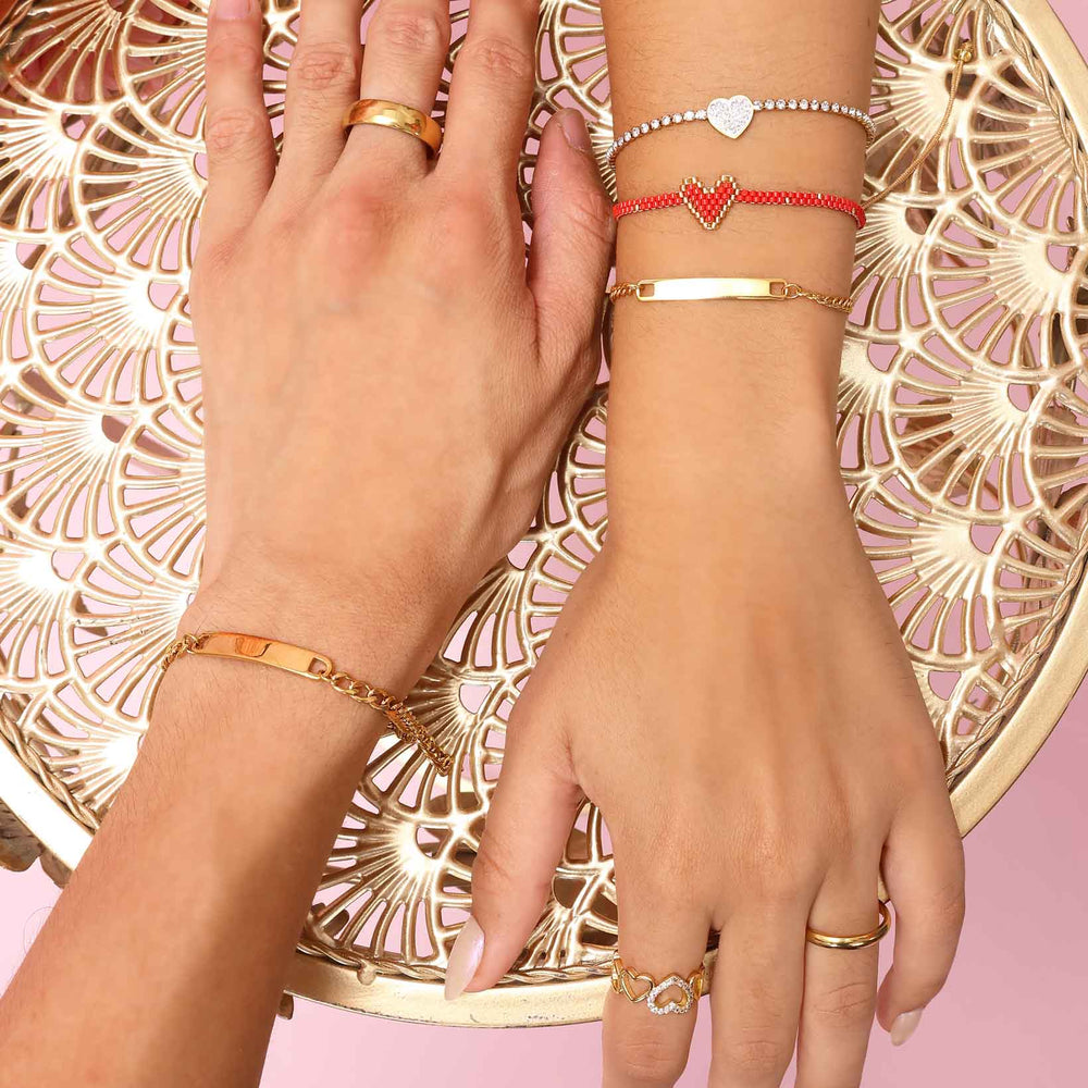 Pulsera Miyuki Love