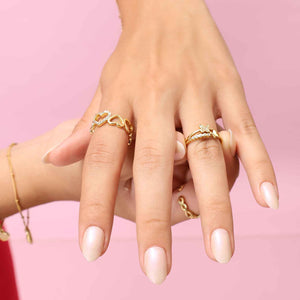 Anillo Multicorazones