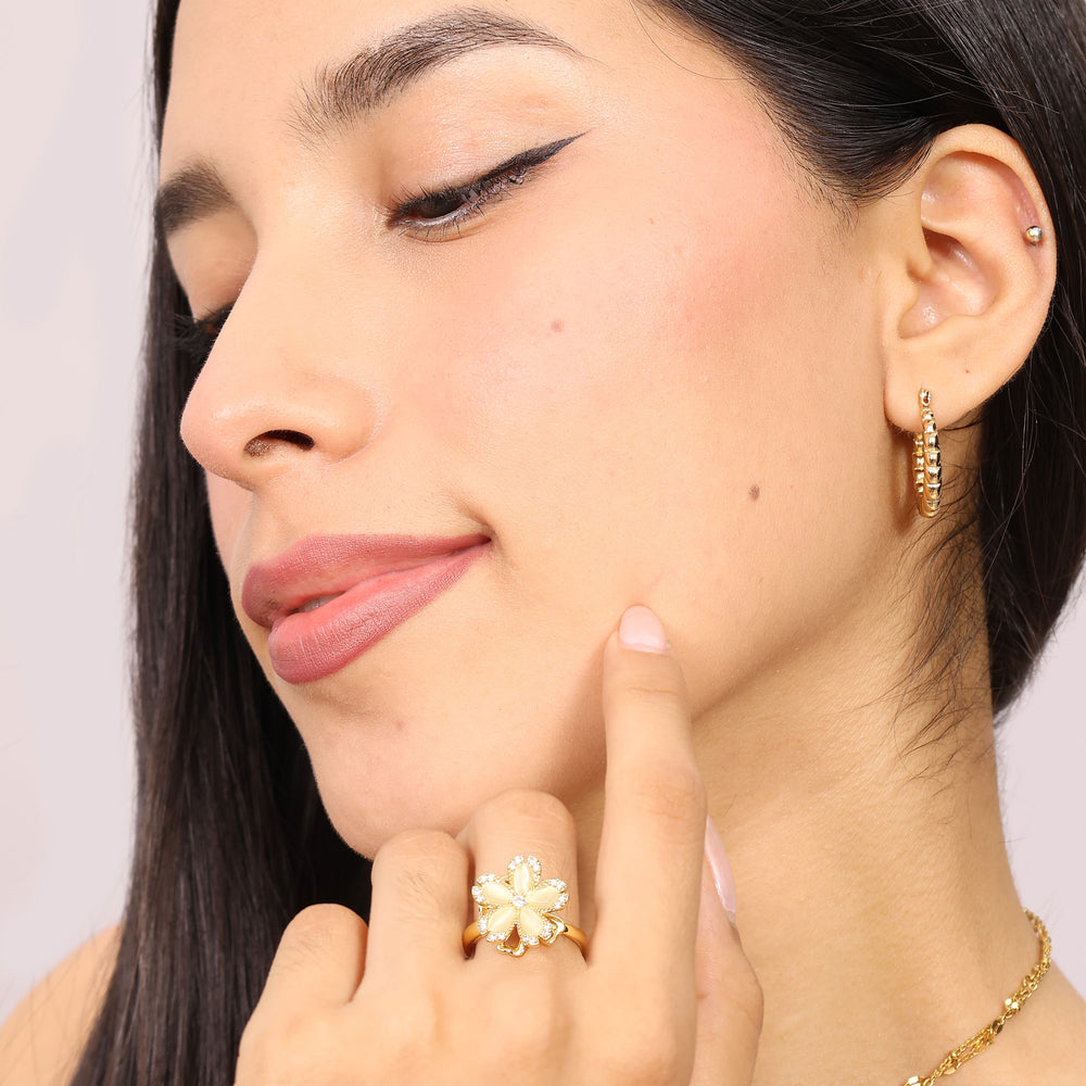Anillo Pétalos