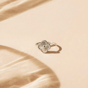 Anillo Clover - Colección Silver