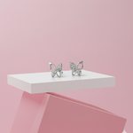 Aretes Mariposa - Colección Silver