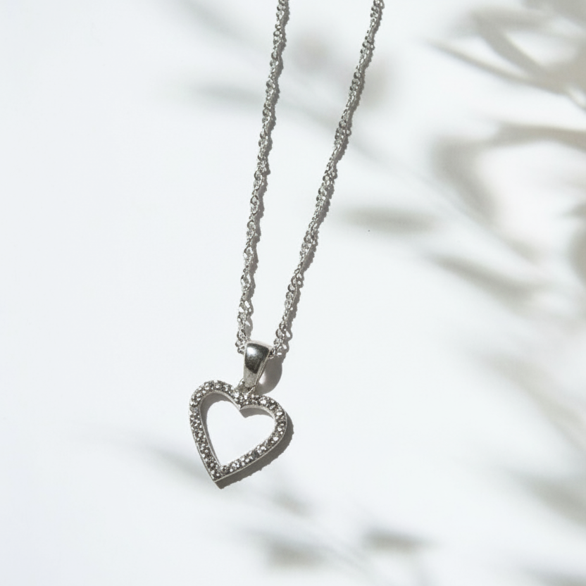 Collar Amor - Colección Silver