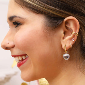 Ear Cuff Corazones