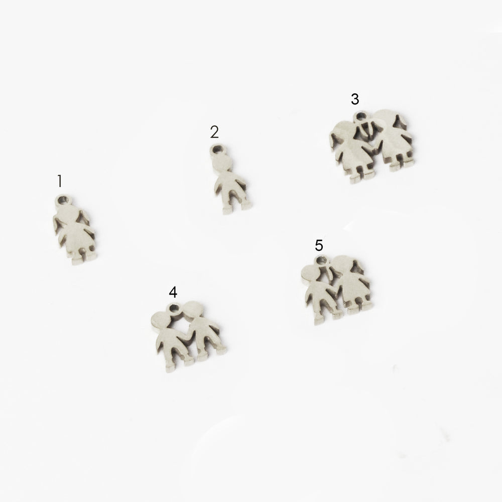Collar Familia - Colección Silver