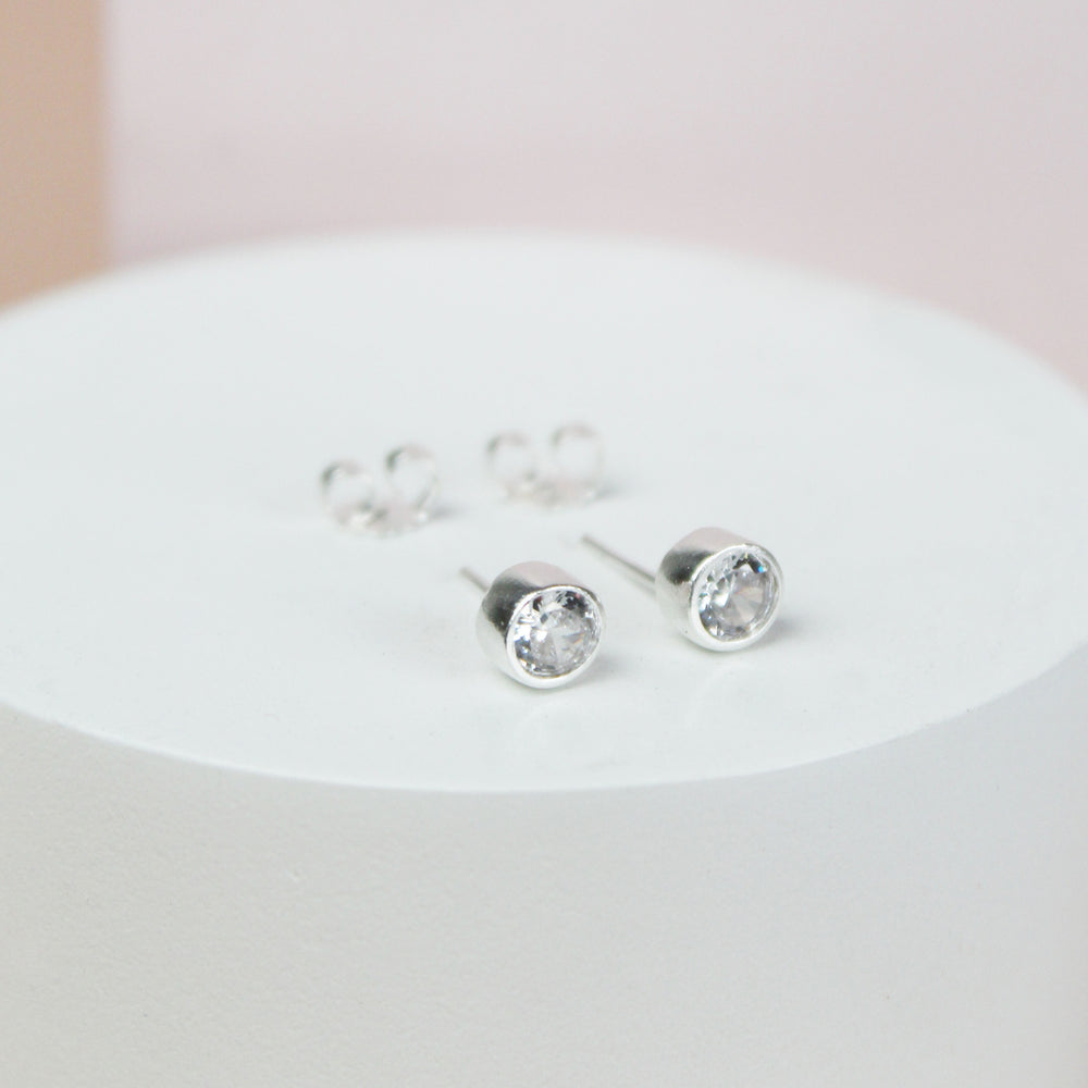 Aretes Brillo- Colección Silver