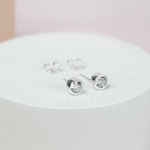 Aretes Brillo- Colección Silver