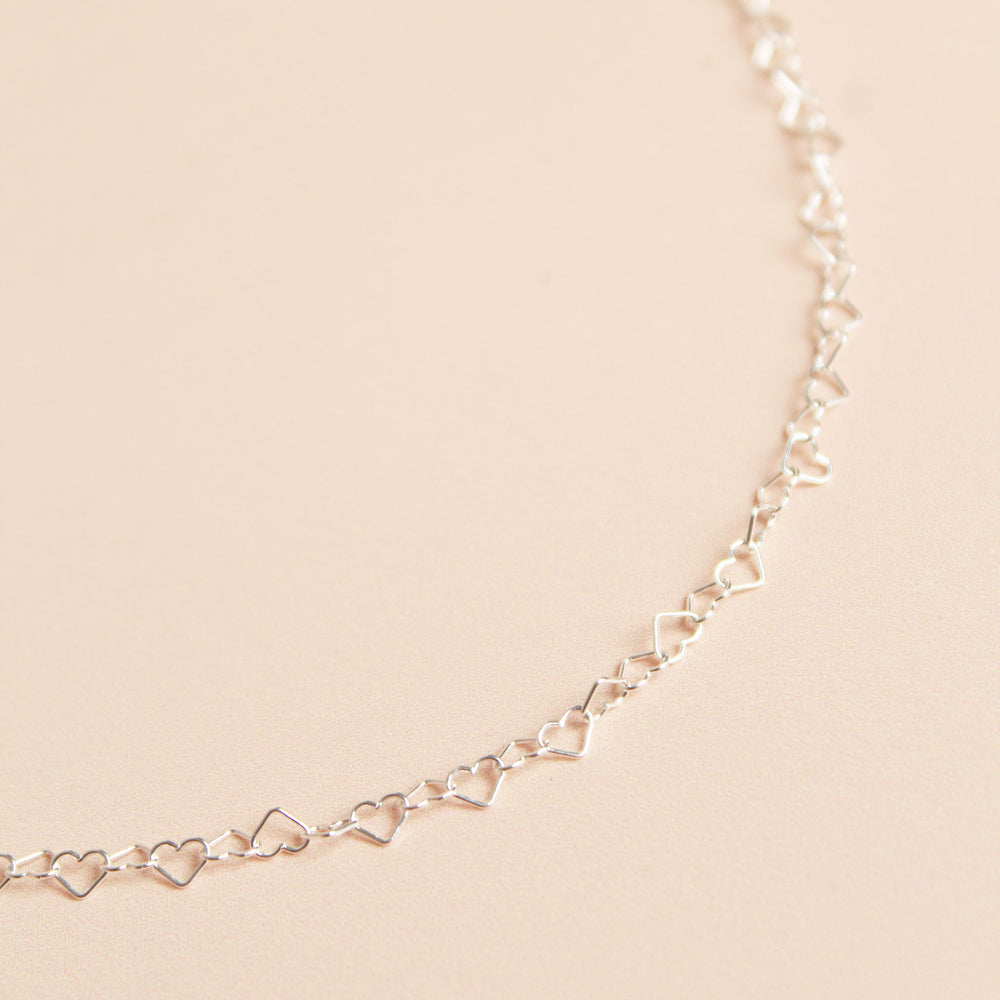 Collar Multicorazones - Colección Silver