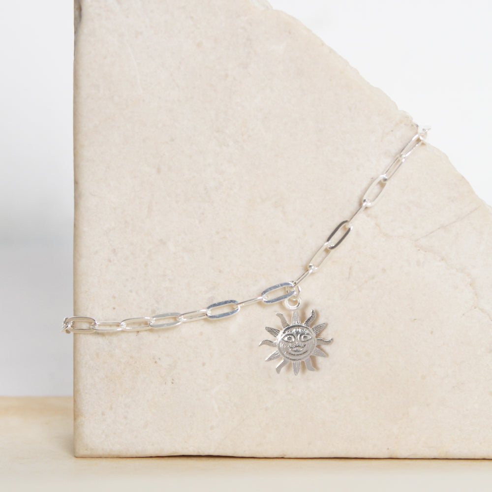 Pulsera Sol - Colección Silver