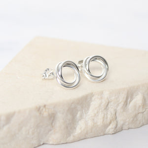 Aretes Espiral - Colección Silver
