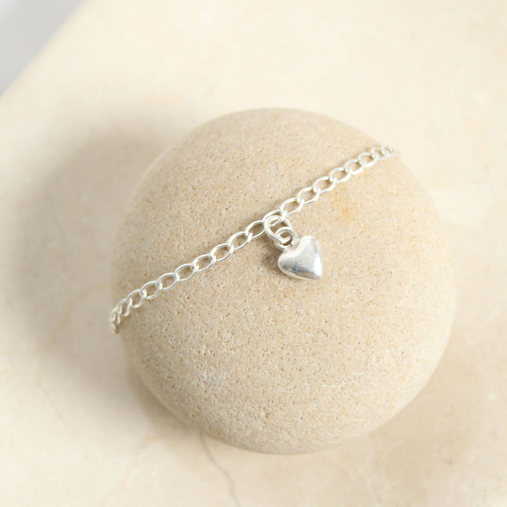Pulsera Corazón Bombita - Colección Silver