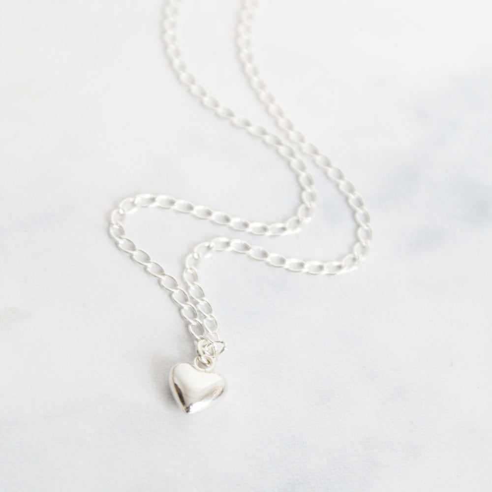 Gargantilla Corazón Bombita - Colección Silver