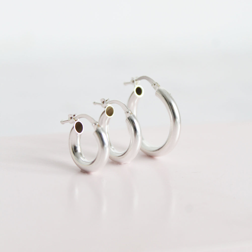 Argollas Bold - Colección Silver