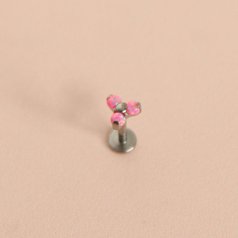 Piercing Prim Rosa - Titanio