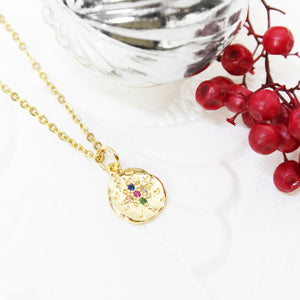 Collar Destello Arcoiris