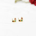Aretes Corazón Rainbow