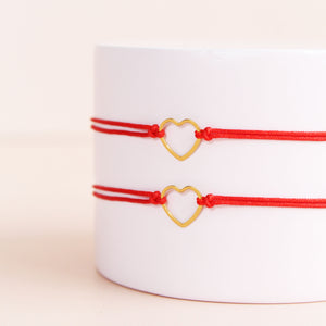 Pulsera Hilo Rojo Amor