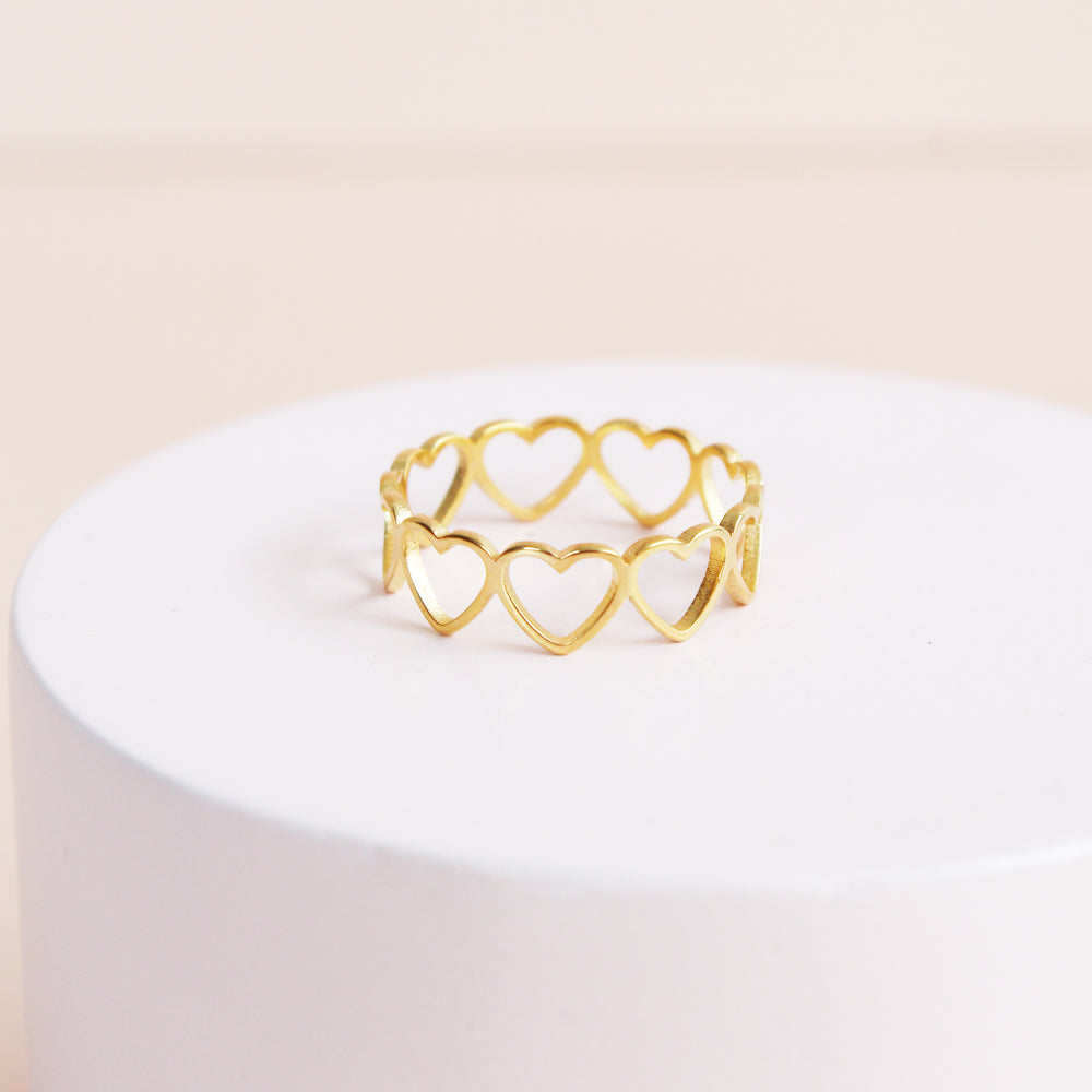 Anillo Full Corazones