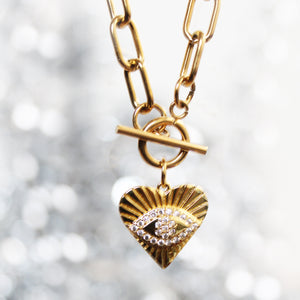 Collar Chunky Heart