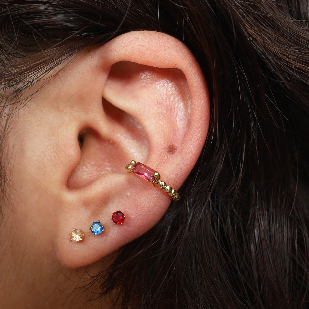 Aretes Minimalistas de colores