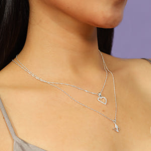 Collar Amor - Colección Silver