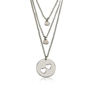 Collar Mamá y 2 Hijas - Colección Silver