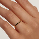 Anillo Aro de Promesa Para Ella