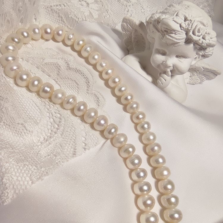 Collar de Perlas Redondas