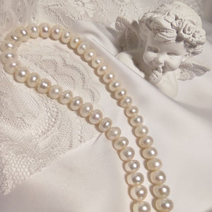 Collar de Perlas Redondas