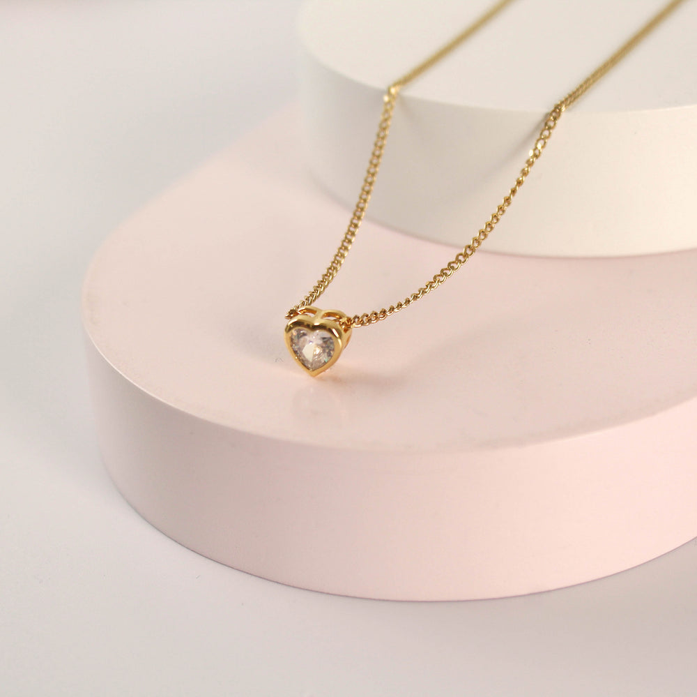 Collar Corazón Glam