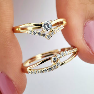 Anillo Romance - Colección Golden