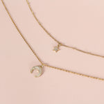 Collar Luna y Estrella 2 en 1