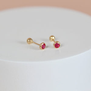 Aretes Purpple - Colección Oro