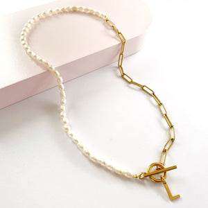 Collar Perlas Mix