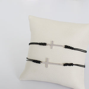 Pulsera Cross Love - Colección Silver