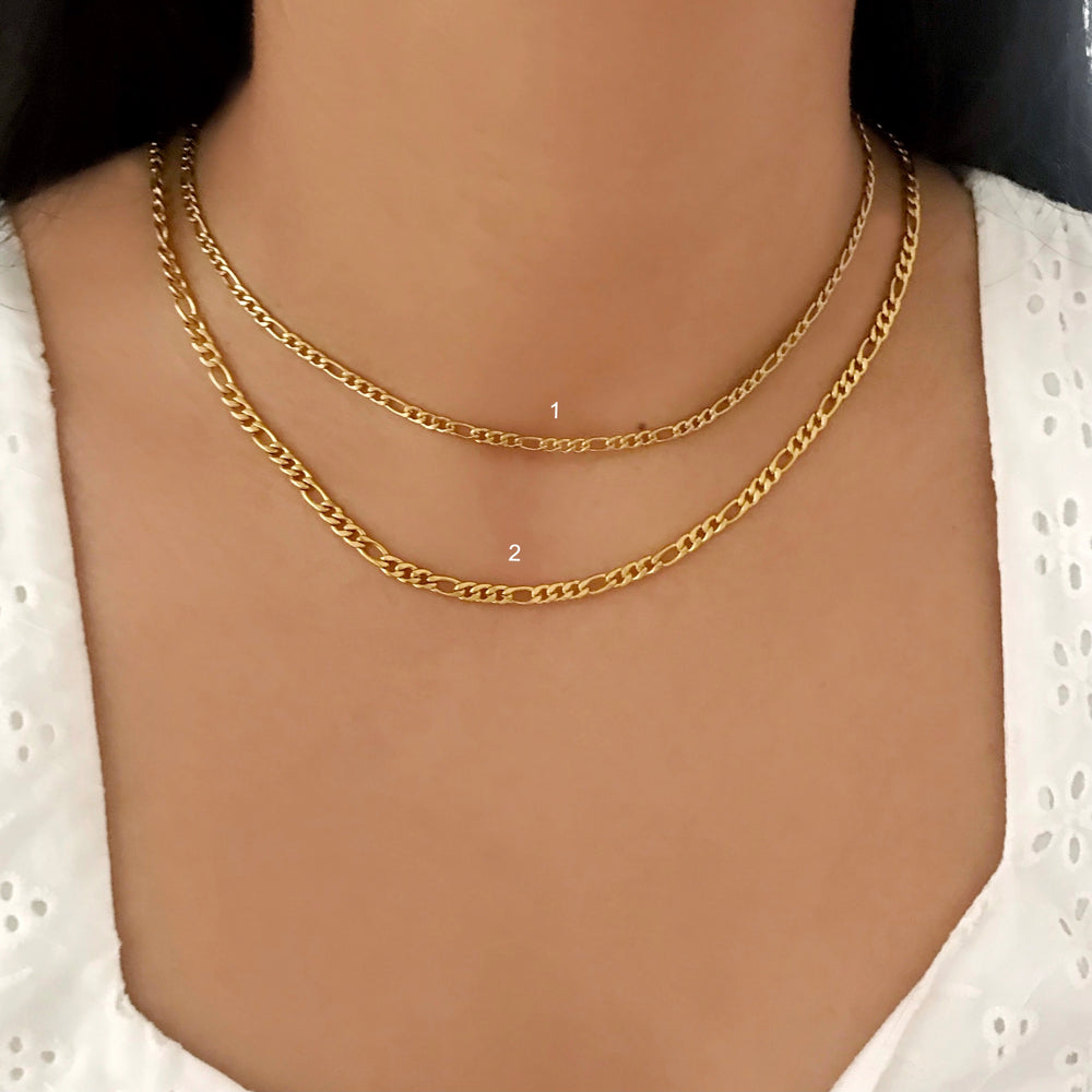 Collares Eslabones foto cuello